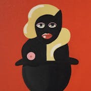 René Casso bij de Zwarte Kat art